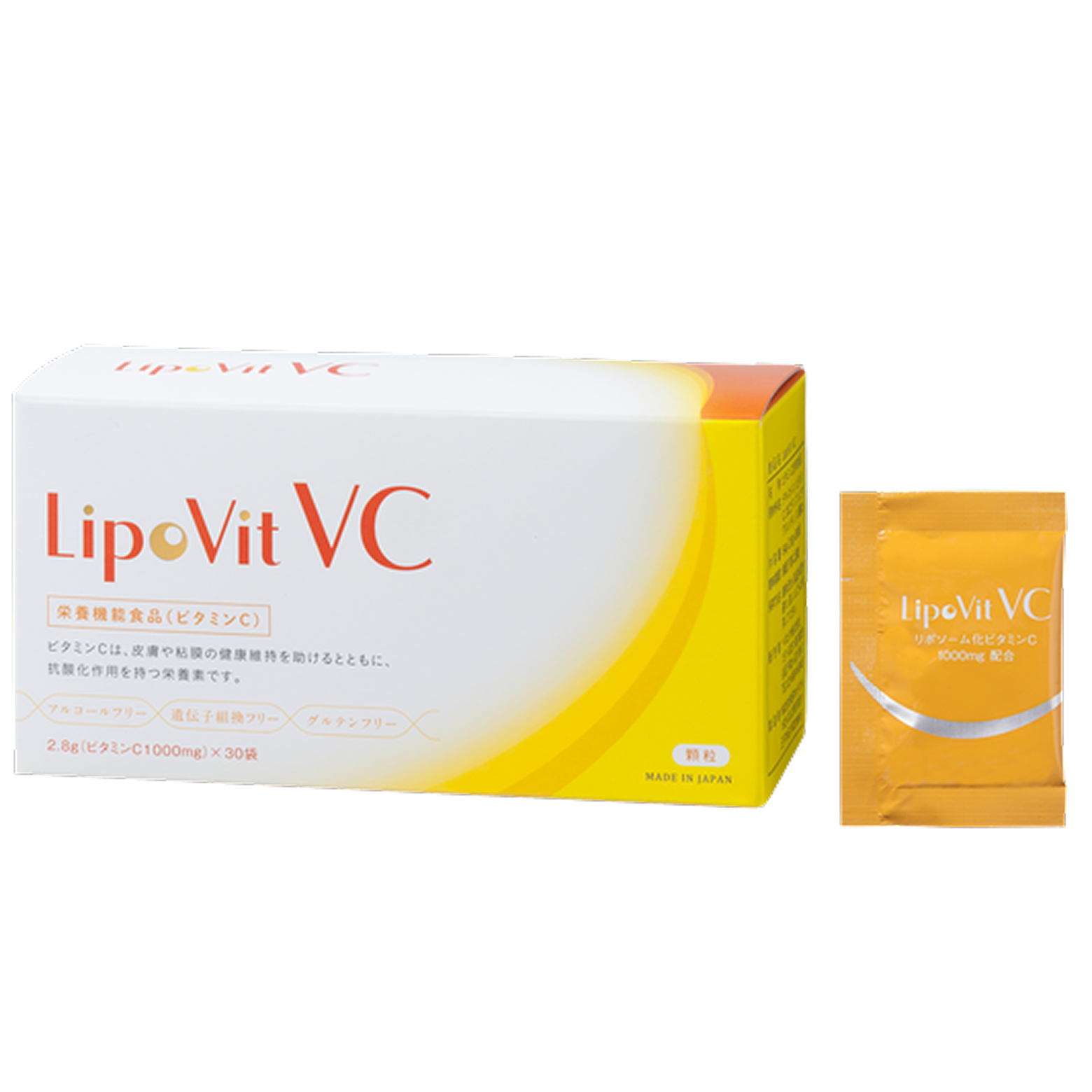 リポビット VC LIPO Vit VC リポソーム型ビタミンC1000mg 30袋｜高吸収