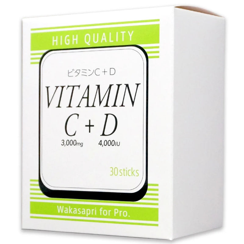 ワカサプリ ビタミンC 3000mg+D 4000IU サプリメント｜C&D同時補給