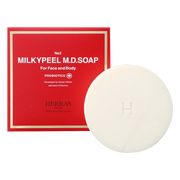 HERRAS ミルキーピール エムディーソープ 乳酸菌プラス｜MILKYPEEL M.D.SOAP PROBIOTICS +